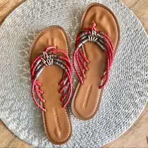 GIANNI BINI LEATHER SANDALS